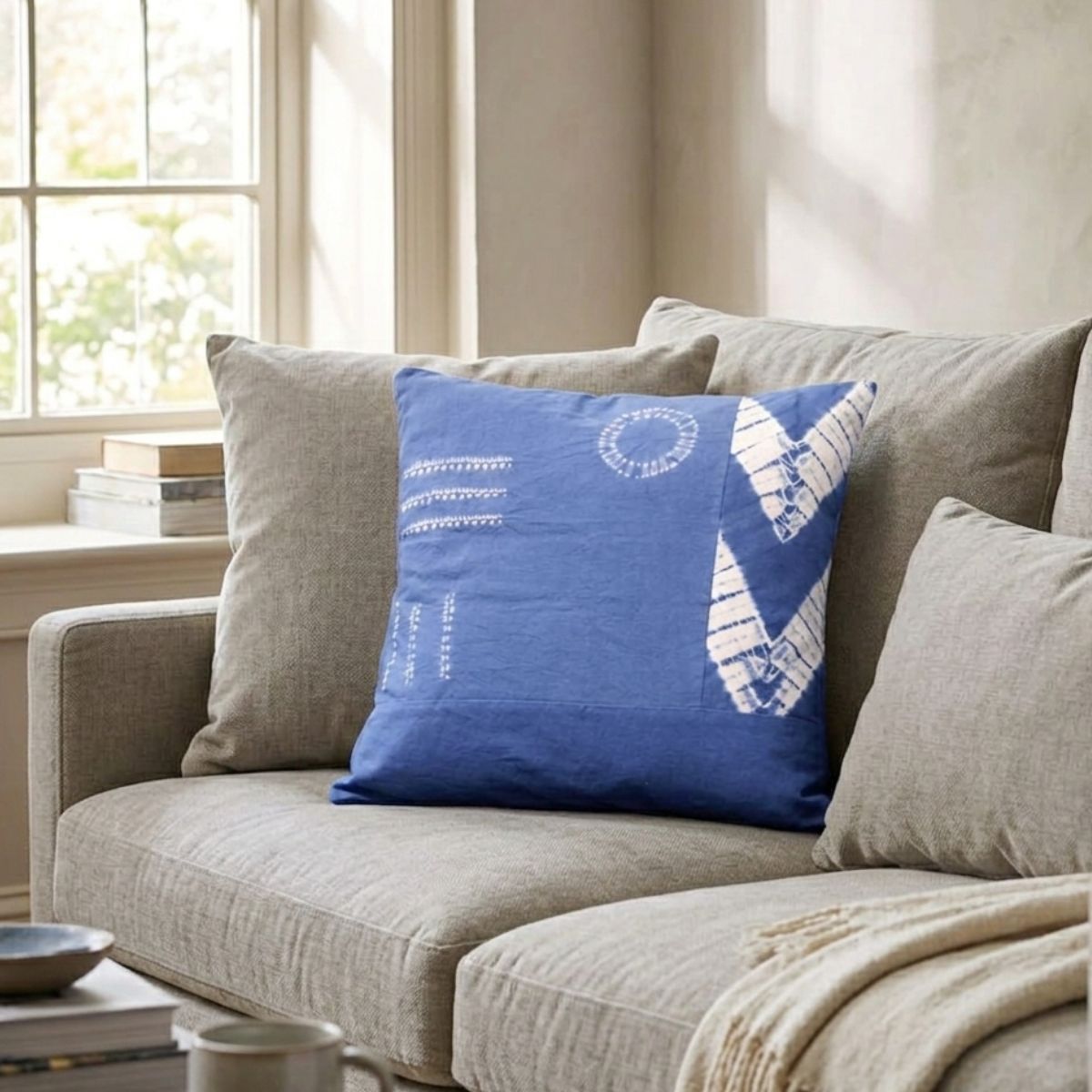 Housse de coussin Tie-Dye