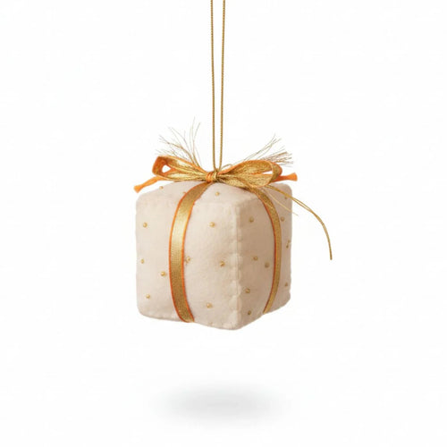 Décoration de Noël en forme de cadeau