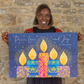 Torchons Paix, Amour & Joie