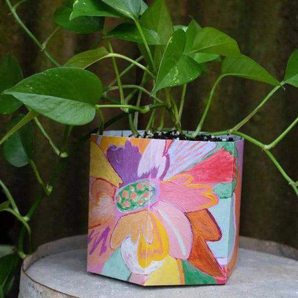 Pot à Fleurs Moyen Escamotable